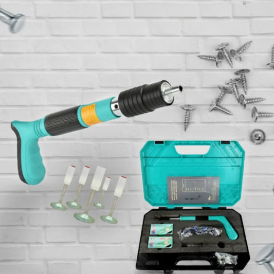 مسدس وحقيبة تثبيت المسامير الخرسانية ب5 سرعات